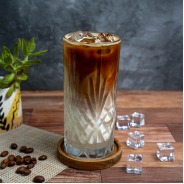 ice hazelnut coffee latte