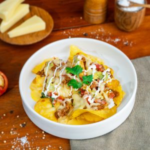 Casava Potatos nachos